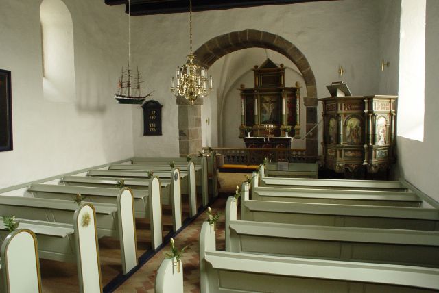 We found the church unlocked and very empty