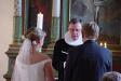 The entire ceremony was of course in Danish (though we did detect the words for molecular chemistry and astronomy...the bride's and groom's respective expertises)