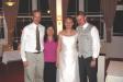 Lightweights, Chris and Rita, pose with Charlotte and Johan shortly before bidding their adieus around 12:30am.  The celebration would go on into the wee hours of the night with soup served around 1 am!
