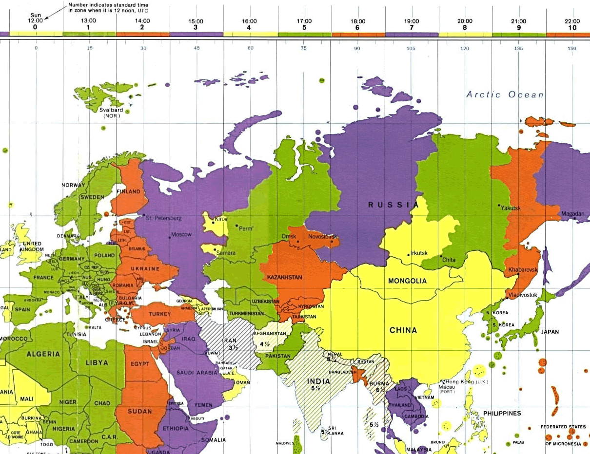 Разница с салехардом